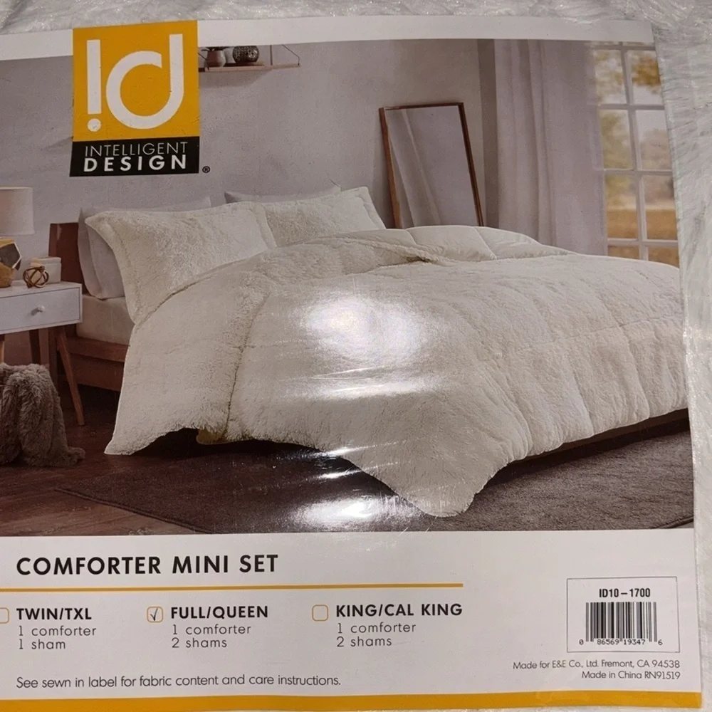 Shaggy Comforter Mini set with Shams